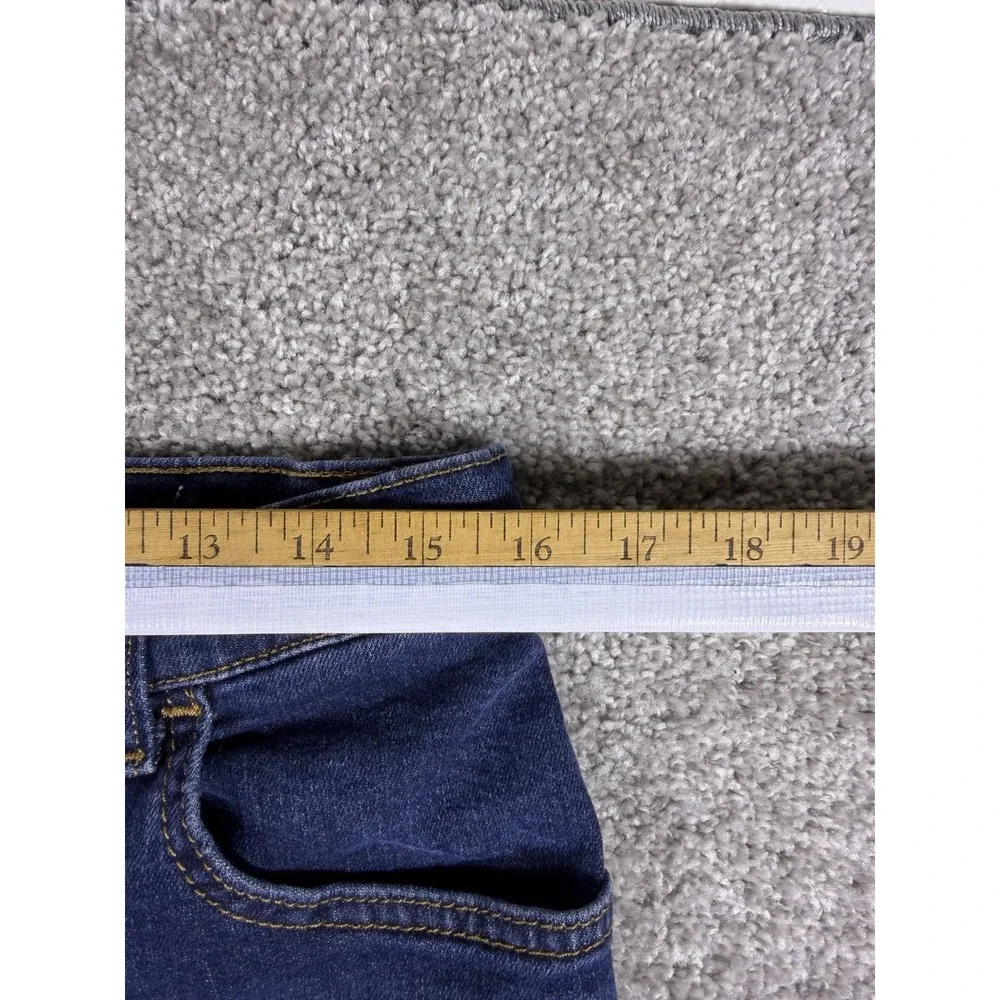 Wrangler Classic Boot Cut Jeans, Men's/Boys' Size 16 Husky, Blue Stretch Denim